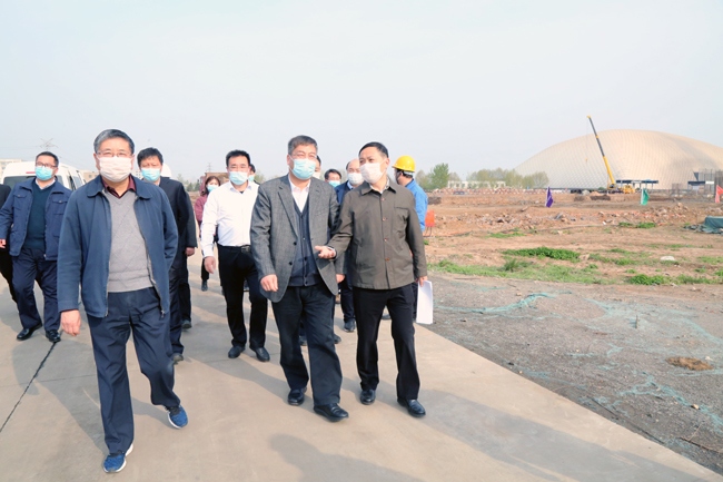 河南省發(fā)改委副主任、能源局局長(cháng)高義到萬(wàn)基控股集團調研2×66萬(wàn)千瓦機組項目建設情況